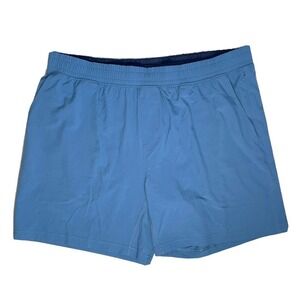 Rhone Mens Size XXL Blue 8" Eco Lounge Resort Performance‎ Shorts